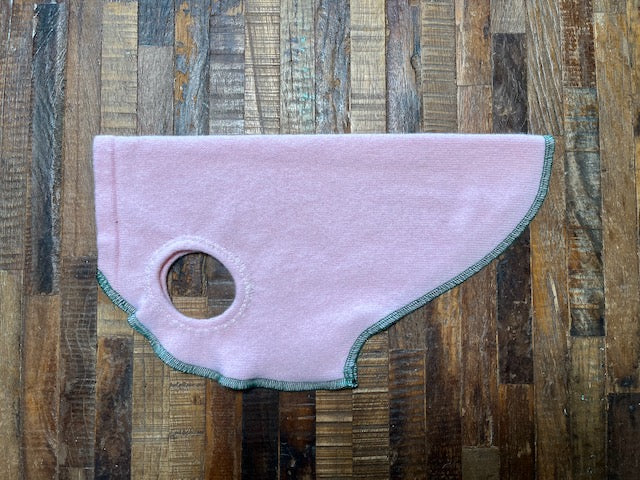 Handmade Cashmere Pink  Dog Sweater - FITS 6 - 10 Pounds - Soft Dog Coat - Canine Cardigans