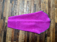 FITS 8 - 13 Pound LONG Dog, Pet Sweater  - Cashmere Dog Sweater - Canine Cardigans