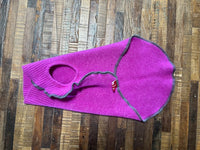 FITS 8 - 13 Pound LONG Dog, Pet Sweater  - Cashmere Dog Sweater - Canine Cardigans