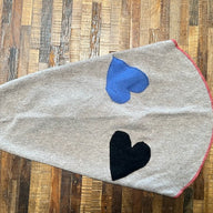 Cashmere Dog Sweater, Fancy Dog Coat, Dog Jacket,  FITS 35-55 Pounds -  Repurposed Petwear - Canine Cardigans