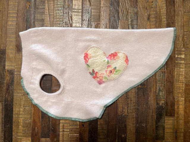Warm Handmade Cashmere Dog Sweater, Canine Cardigans, FITS 15-25  Pounds Repurposed Dog Clothes (Copy)