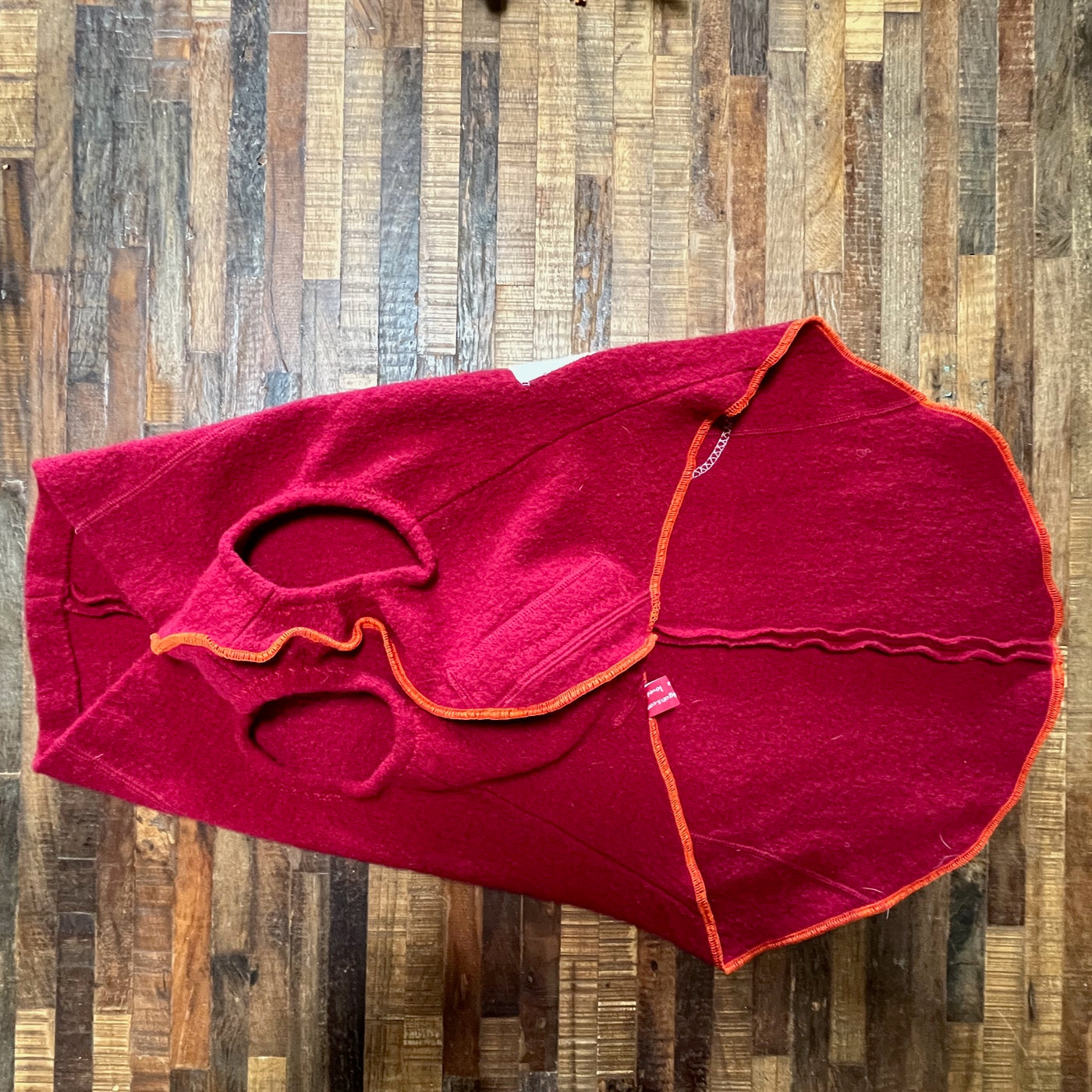 FITS 50 - 60 Pound Dog Warm Big Dog Sweater - Repurposed Cashmere Dog Coat - Canine Cardigans - Upcycled - Sustainable