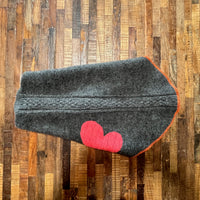 FITS 15-25 Pound LONG Dog, Cashmere Dog Sweater,  Upcycled Dog Clothes, Canine Cardigans