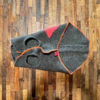 FITS 15-25 Pound LONG Dog, Cashmere Dog Sweater,  Upcycled Dog Clothes, Canine Cardigans