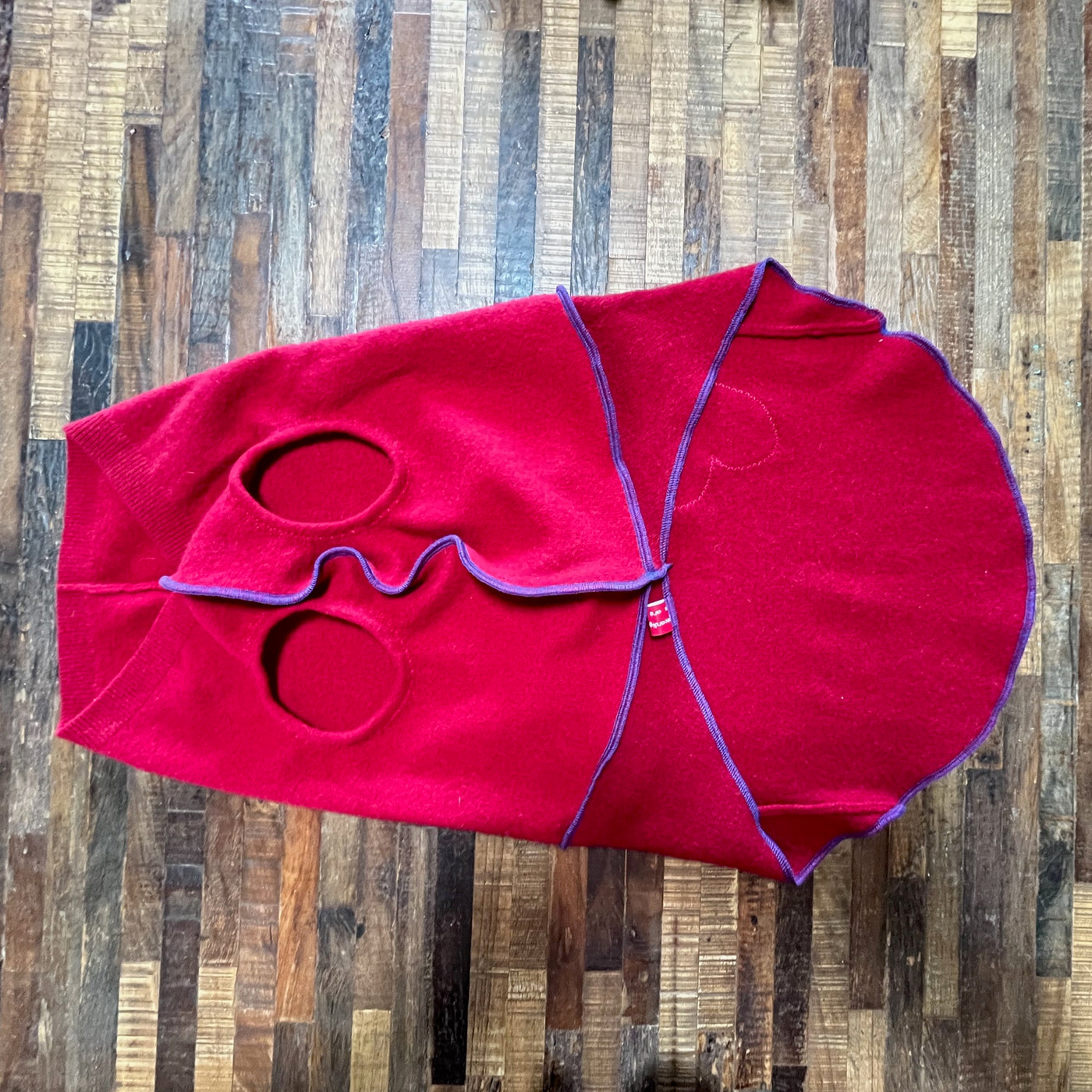 FITS 50 - 60 Pound Dog Warm Big Dog Sweater - Repurposed Cashmere Dog Coat - Canine Cardigans - Upcycled - Sustainable