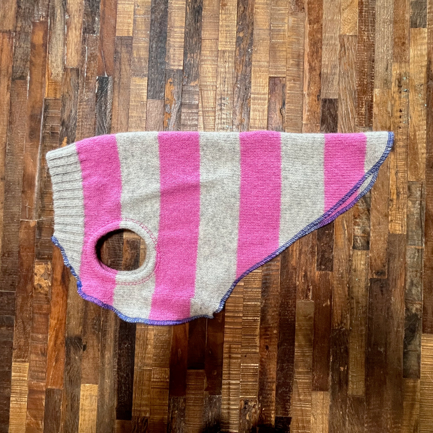 Wool Dog Sweater - Warm Dog Coat - Canine Cardigans -  FITS 25-40 Pounds - Repuposed - Upcycled