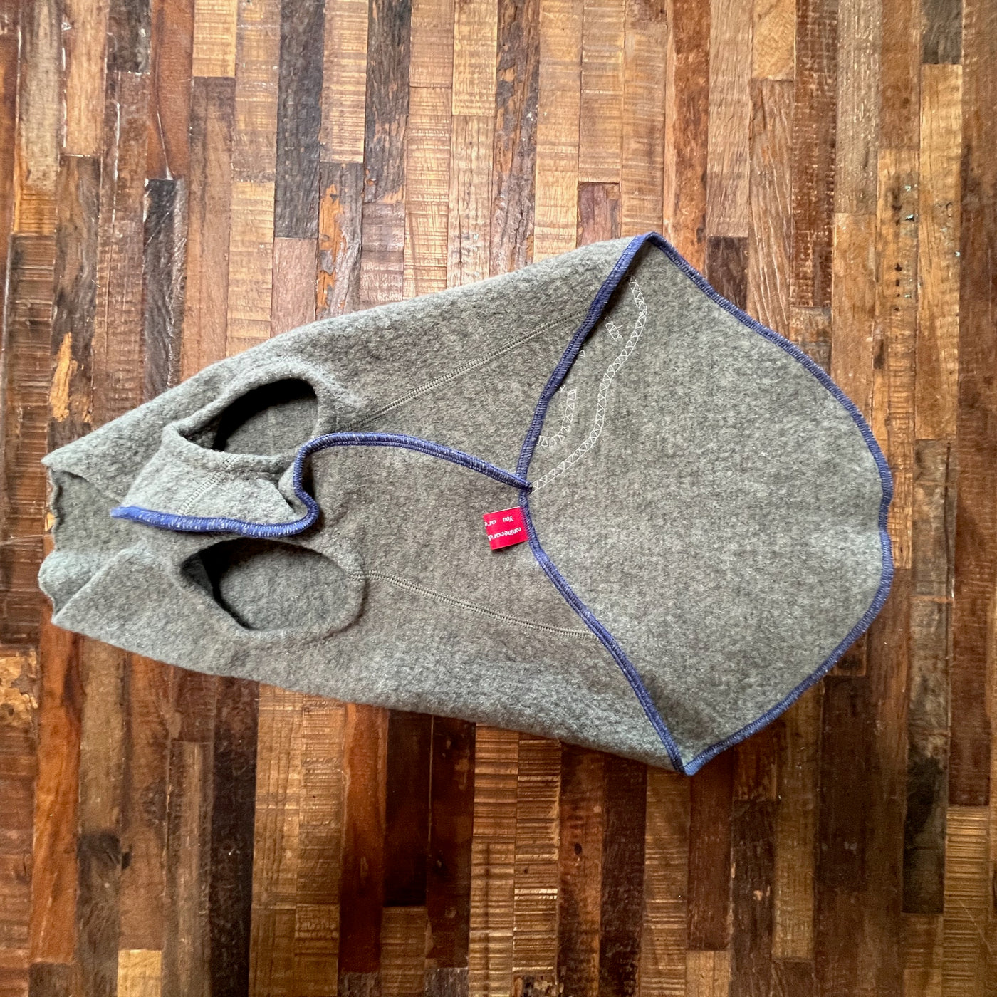 FITS 15-25 Pound LONG Dog, Cashmere Dog Sweater, Skull Day of the Dead,  Upcycled Dog Clothes, Canine Cardigans
