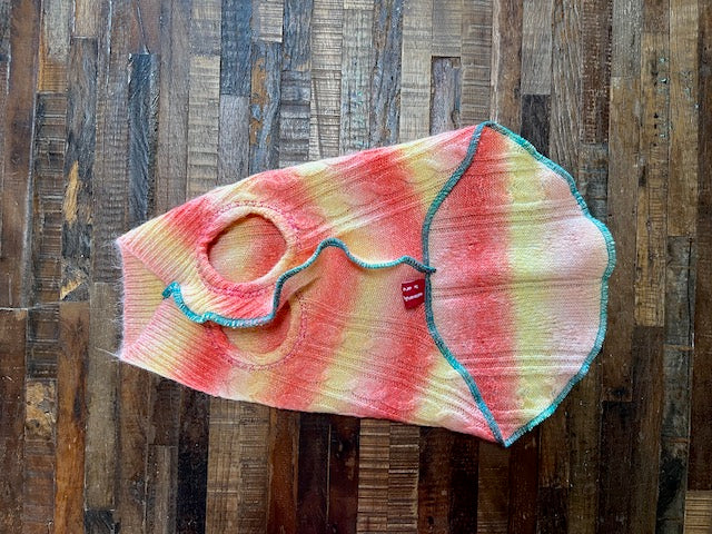 Hand Made Dog Sweater - Fits 15 - 25 Pounds -  Dog Clothes - Small Dog Jumper - Canine Cardigans