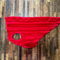FITS 50 - 60 Pound Dog Warm Big Dog Sweater - Repurposed  Dog Coat - Canine Cardigans - Upcycled - Sustainable