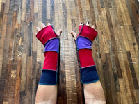 Handmade Arm Warmers - Writing Gloves - Peasant Mittens - Boho Gloves