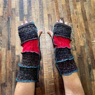 Fairy Gloves - Boho Arm Warmers - Writing Gloves - Pet Owner Gift - Dog Walker Mittens