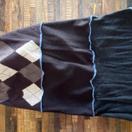 FITS 80-100 Pound Dog - Hand Made BROWN Merino Wool Great Dane Shirt -  - Big Dog Sweater - Canine Cardigans