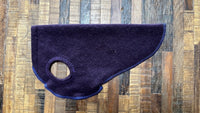 Hand Made Purple CASHMERE Dog Sweater - Fits 4-6 Pounds LONG - Tiny Dog Clothes - Small Dog Jumper - Canine Cardigans