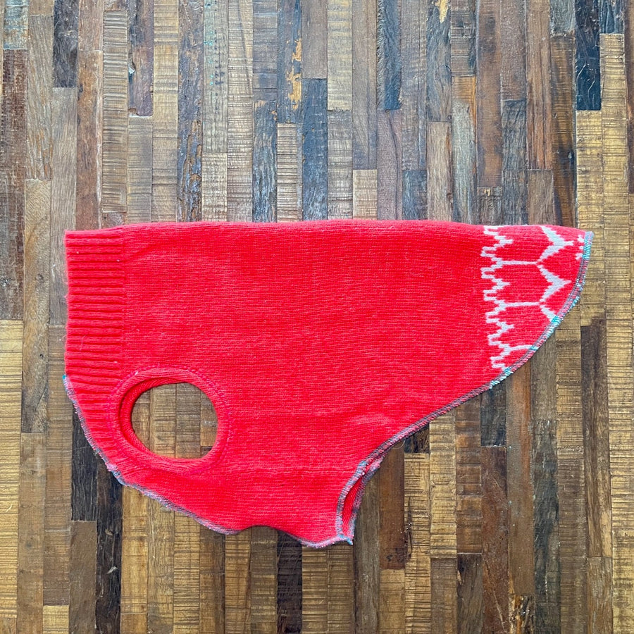 Hand Made Warm Dog Coat -  Dog Shirt - FITS 25-40 Pound Dogs- Canine Cardigans