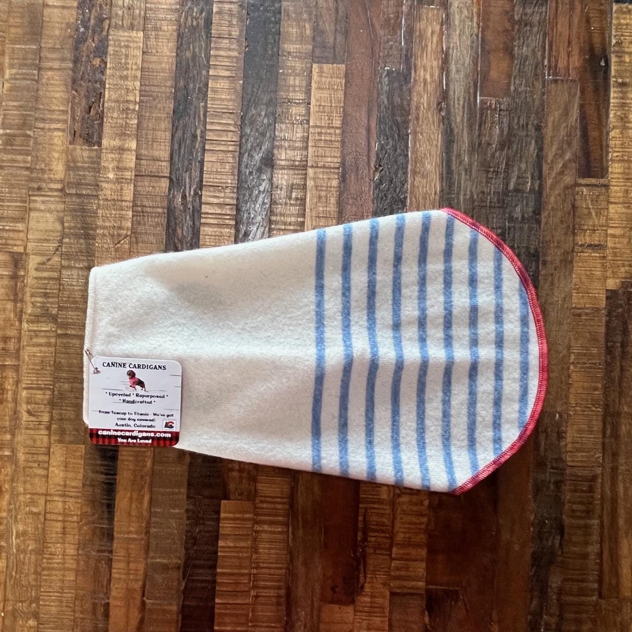 FITS 6-10 Pounds - REPURPOSED Cashmere Dog Shirt - Small Dog Clothes -Canine Cardigans