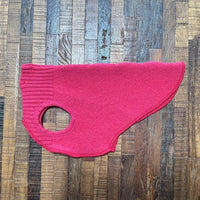 Hand Made Pink Dog Sweater - Fits 4-6 Pounds - Tiny Dog Clothes - Small Dog Jumper - Canine Cardigans