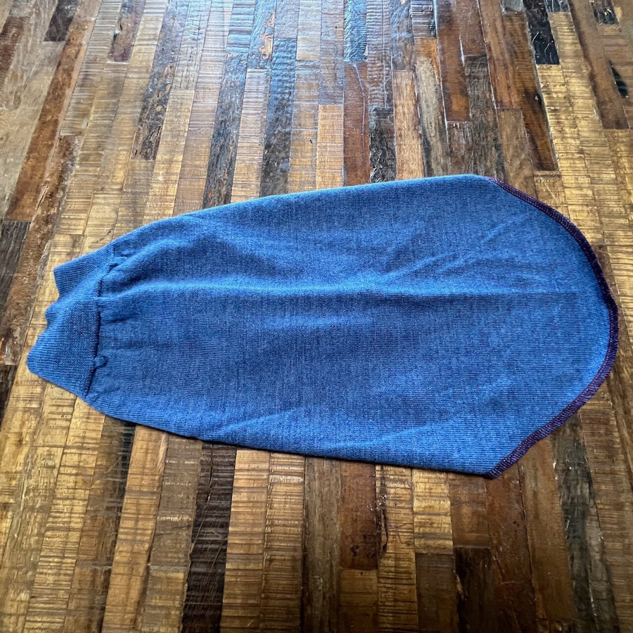 FITS 12 - 18 Pounds Long Handmade Repurposed Merino Wool Dog Sweater -  Warm Dog Coat -  Canine Cardigans