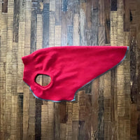 FITS 8-13 Pound Dog RED Cashmere Dog Sweater - Warm Dog Shirt - Canine Cardigans