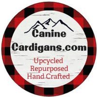 FITS 50 - 60 Pound Dog Warm Big Dog Sweater - Repurposed Wool Dog Coat - Canine Cardigans - Upcycled - Sustainable