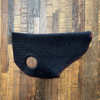 Hand Made Repurposed Dog Shirt Sweater - Small Dog Clothes - FITS 4-6 Pounds  - Canine Cardigans