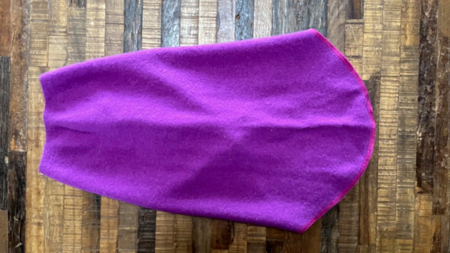 Warm Handmade Dog Sweater, Canine Cardigans, FITS 15 - 25 Pounds Repurposed Dog Clothes