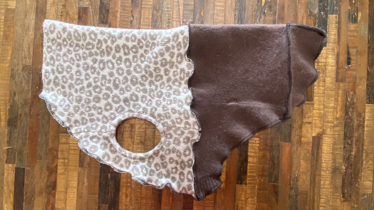 FITS 60-70 Pound Dog Wool & Acrylic Dog Sweater For Dog - Big Dog Coat - Canine Cardigans