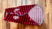 Black and Red Dog Sweater - Jumper for Dog Friend - Dog Shirt - FITS 12-18 Pounds Long -   Canine Cardigans