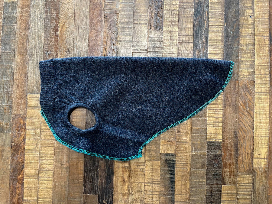 Hand Made Repurposed Dog Shirt - Small Dog Clothes -FITS 4-6 Pounds - Canine Cardigans