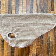 Hand Made Dog Shirt - Repurposed Wool - Dog Coat - FITS 12 - 18 Pounds - Canine Cardigans