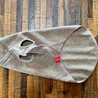 Hand Made Dog Shirt - Repurposed Wool - Dog Coat - FITS 12 - 18 Pounds - Canine Cardigans