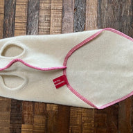 Hand Made Warm Dog Sweater for Little Dog - Fits 4 - 6 Pounds LONG - Canine Cardigans