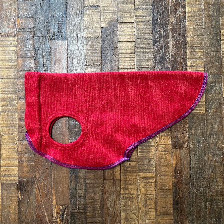 Handmade Wool Dog Shirt - Little Dog Sweater - FITS 2-5 Pounds - Canine Cardigans