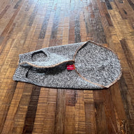 Handmade Cotton Dog Shirt - Little Dog Sweater - FITS 4 - 6 LONG Pounds - Canine Cardigans Wool Free