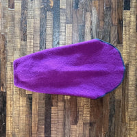 Canine Cardigans Dog Sweater - Purple Cashmere Dog Coat - FITS 8 - 13  Pounds LONG - REPURPOSED - Upcycled -  Canine Cardigans